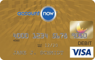 AccountNow® Gold Visa® Prepaid Card - Travel Credit Card
