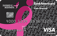 Susan G. Komen® Credit Card - Travel Credit Card