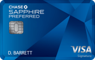 Chase Sapphire PreferredÂ® Card