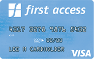 First Access Visa® Card - Card Image