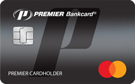 PREMIER Bankcard® Grey Credit Card - Card Image