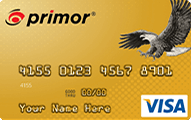 primor® Secured Visa Gold Card